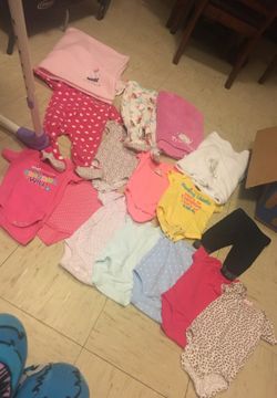 12 months baby clothes bundle