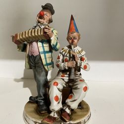Porcelain Clown Duet