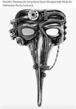 Steampunk, Bird Beak Masquerade Mask