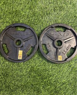 CAP 25lb Grip Weight Plates - Pair