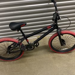 red And Black Bmx Bike 