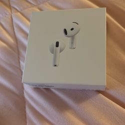 AirPods 4 With Active Noise Control. 