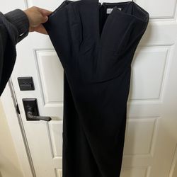 Black Strapless Dress for Wedding, Prom, Events - Tags On, Never Worn