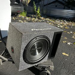 Pioneer 12” Preloaded Dual Coil Subwoofer Speaker