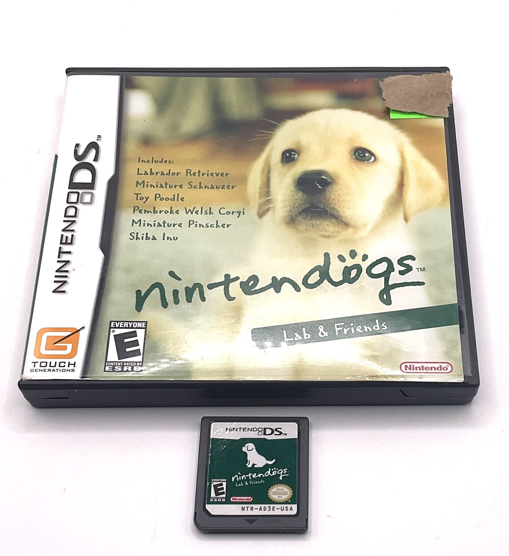 Nintendo 3Ds, Nintendo Lab And Friends Nintendogs Dogs Game In Case