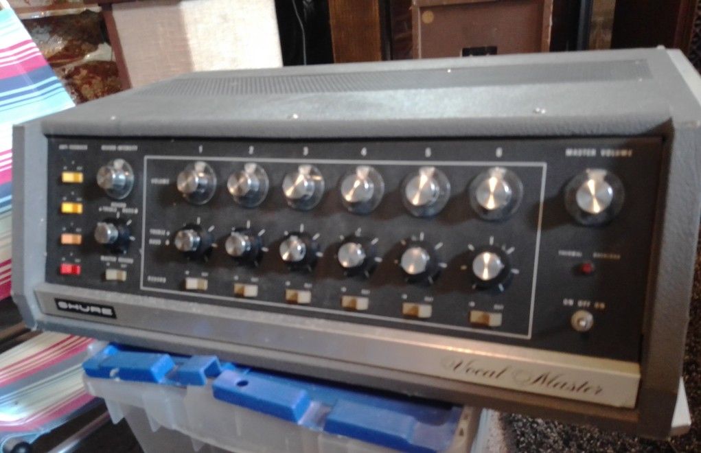 Shure Bros Vintage PA/Instrument Control Center Amplifier Head