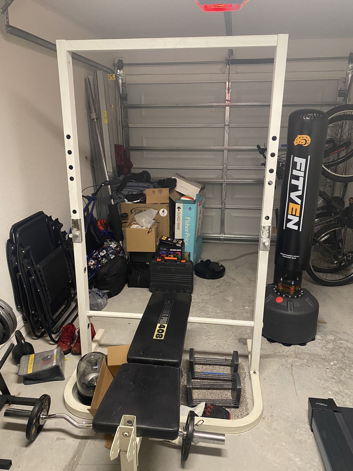 Bench With Squat Rack