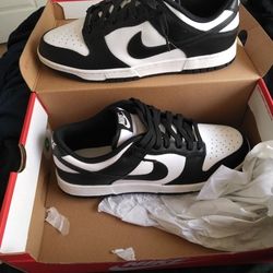 Nike panda dunks size 11