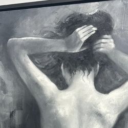 Woman Oil Painting 40x40 
