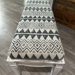 Boho Bench. 