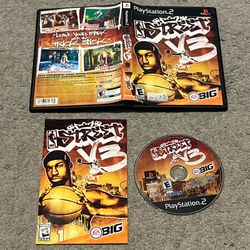 NBA Street Vol 3 (Sony PlayStation 2 PS2, 2005) Complete CIB w/ Manual