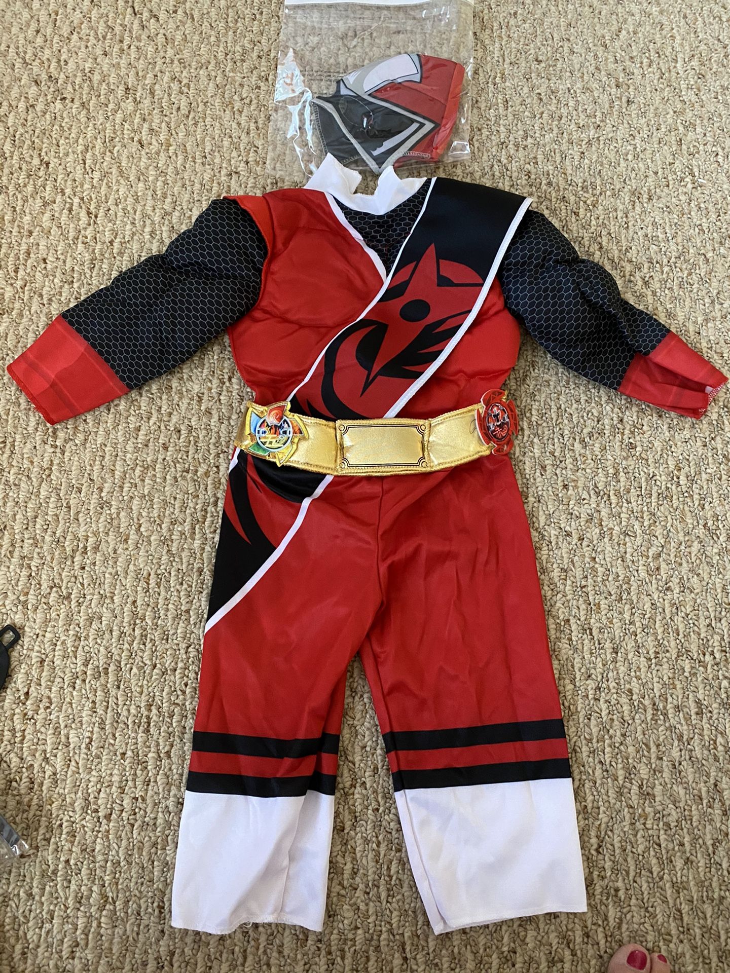 Boys costume: Power Ranger. New