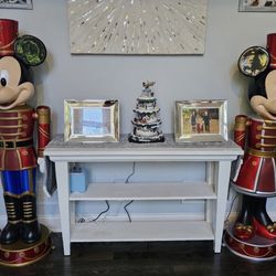 Disney 5 ft. LED Holiday Minnie And Mickey Mouse Nutcracker