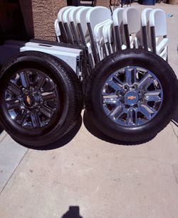 2024 Chevy Silverado High country HD 2500 Rims  and Tires