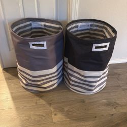 Nautica Stripes hamper/laundry Basket