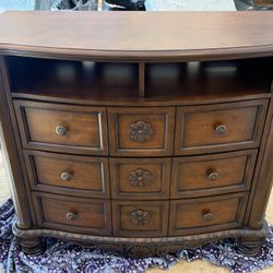 Ashley TV Stand And Lamp Table