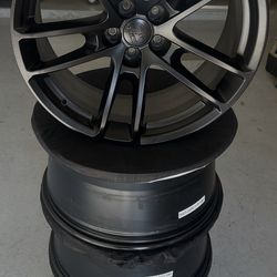 Dodge Charger, Challenger, OEM Replica Wheels, also fits Chrysler 300,  “Like New!”