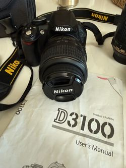 Nikon D3100 camera