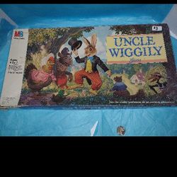 Vintage The Uncle Wiggily Board Game 1988 Milton Bradley