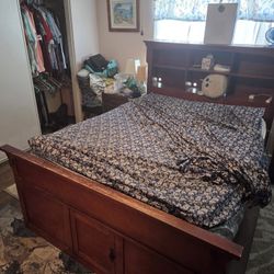 Queen Size Captain's Bed