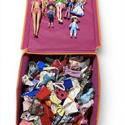 Massive Doll And Doll Clothes And Shoe Lot