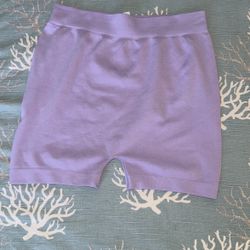Purple Stretchy Shorts