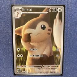 Furret 168/159 Journey Together Illustration Rare