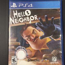 Sony PS4 Hello Neighbor Video Game
