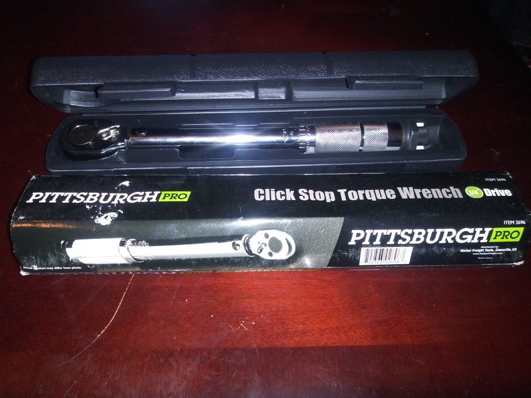 Click Stop Torque Wrench