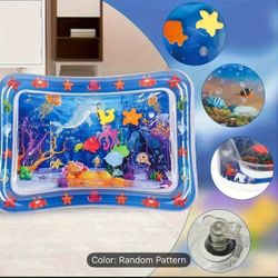 Tummy Time Mat Premium Baby Water Play Mat for Infants And Toddlers Baby Toys for 3 to 24 Months, Strengthen Your Baby's Muscles