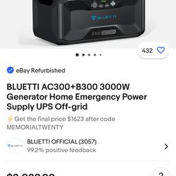  Buletti 3000 Watt Combo Pack 