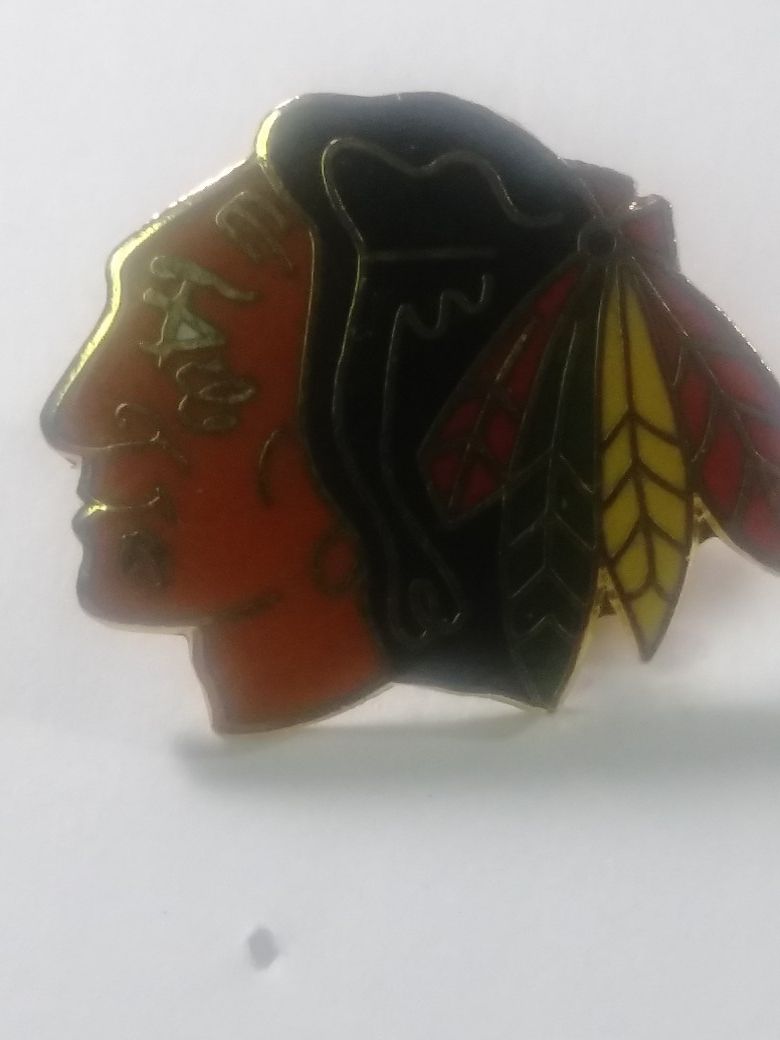 Chicago Blackhawks lapel pin