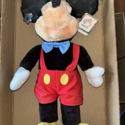 Vintage Applause Mickey Mouse Plush