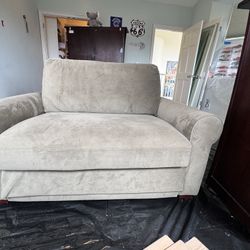 Sleeper Love Seat Converts to Bed 