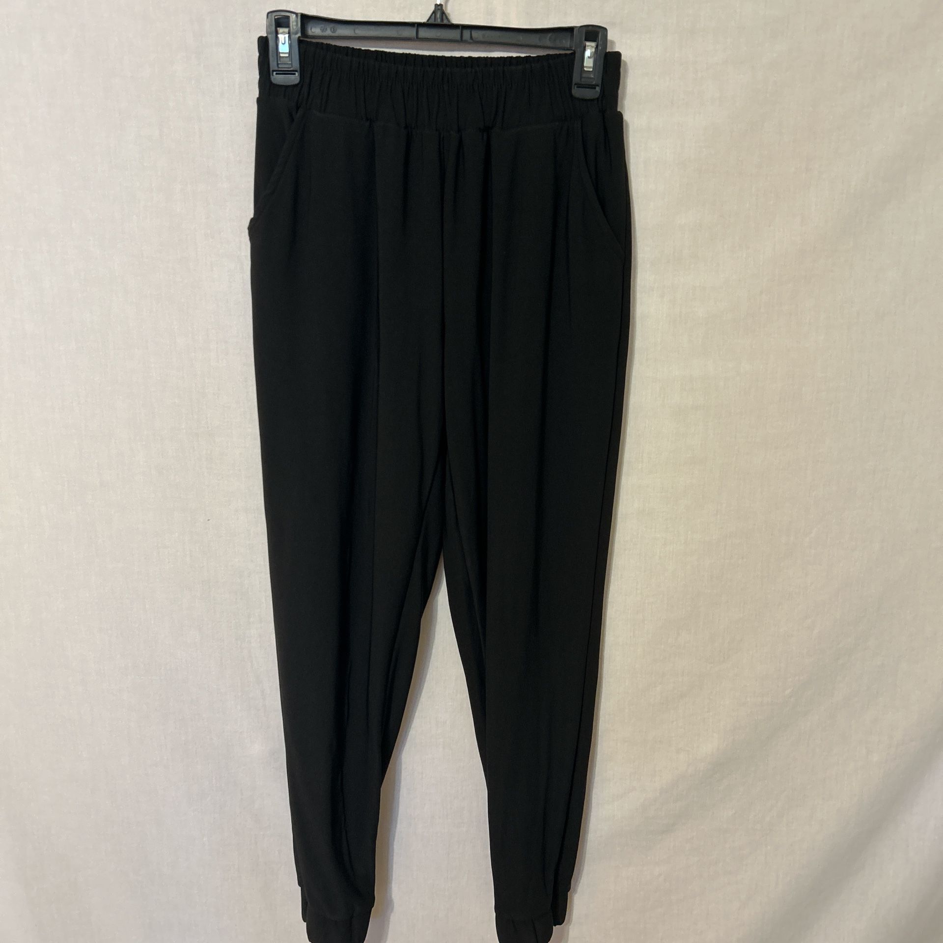 Black jogger pants