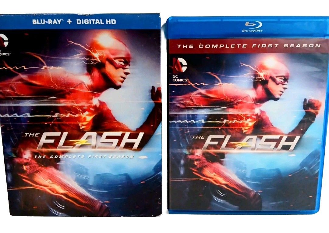 The Flash Complete First Season: 2014 Blu-Ray & Digital HD DC Comics Brand New