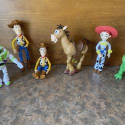 Toy Story Figures….. Lot Of 6