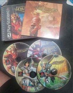 Vintage PS1- Legend of the Dragoon, CIB