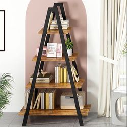 Shaped Bookshelf, Industrial