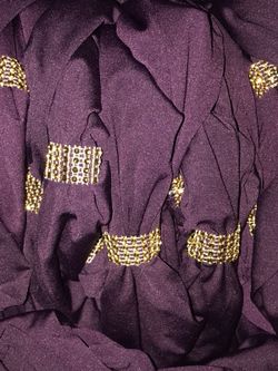CHAIR SASH PLUM COLOR