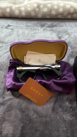 Gucci Sunglasses with Case and Accessories