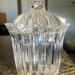 Fifth Avenue Crystal Jar With Lid