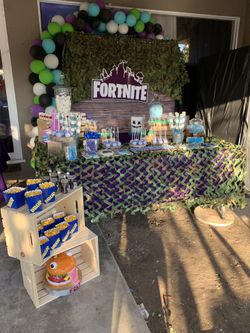 Fortnite Sweets Table