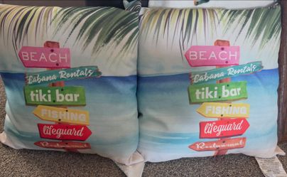 Outdoor decor pillows