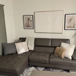 Grey Sectional Sofa Couch