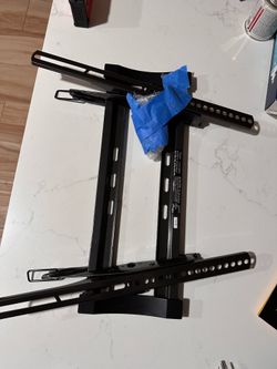 TV mount with accessories
