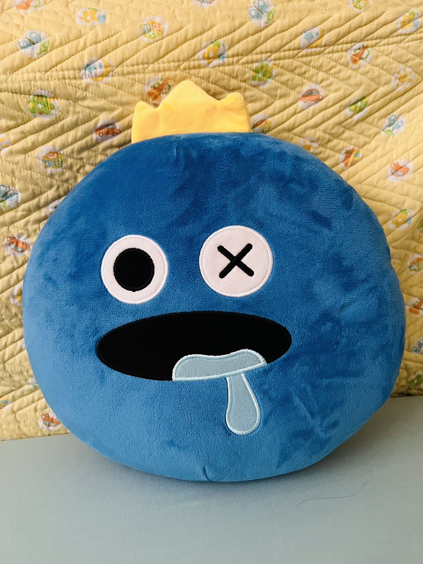Blue Rainbow Friends Plush Toys, 11.7inch Plush Pillow
