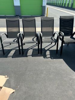 Patio chairs