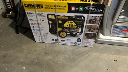 Champion generator 5500/6900 watt