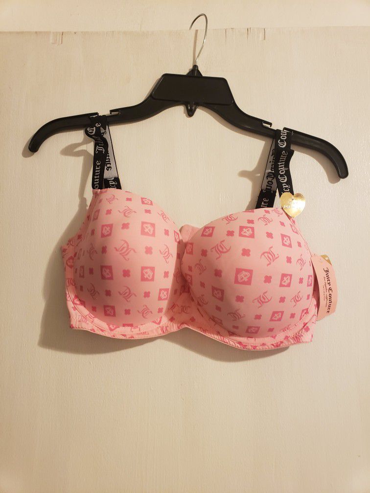 Juicy Couture Sexy Push Up Pink Bra New